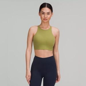Like a cloud bra high neck bronze green